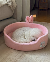 SnugDen Calming Dog Bed