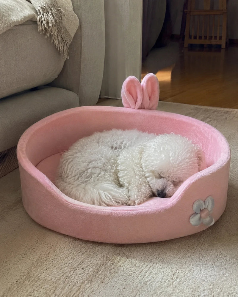 SnugDen Calming Dog Bed