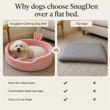 SnugDen Calming Dog Bed